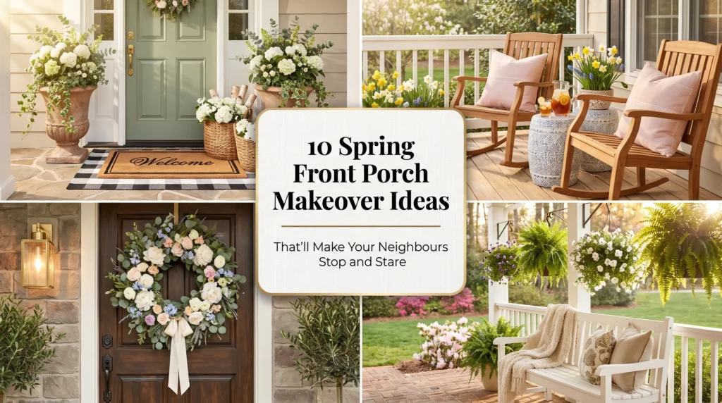 10 Spring Front Porch Makeover Ideas That’ll Make Your Neighbours Stop and Stare
