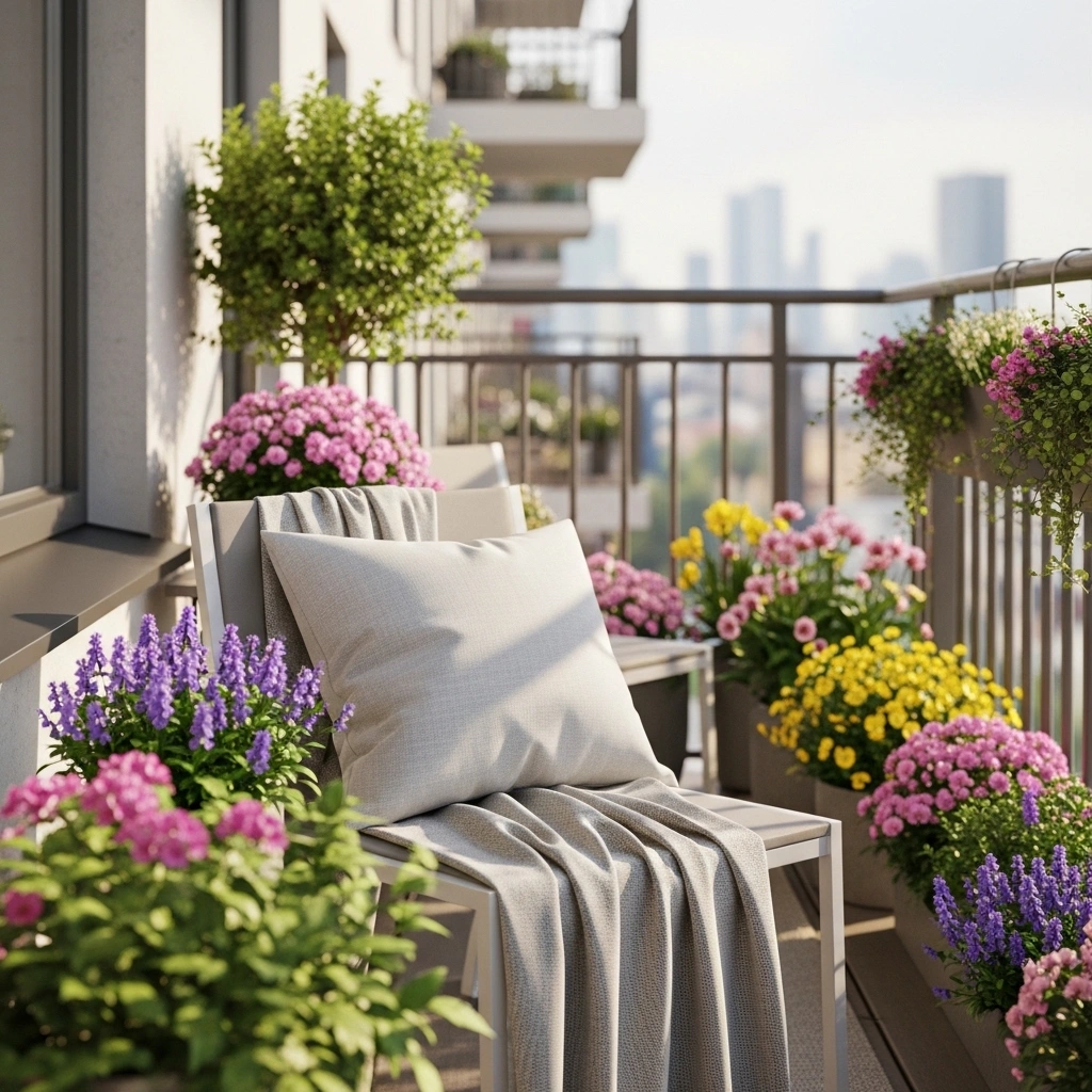 Apartment balcony makeover 2026 – fresh spring balcony garden ideas