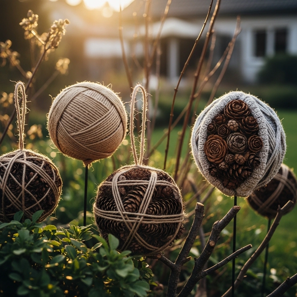 Biodegradable garden ornaments – eco friendly outdoor decor spring