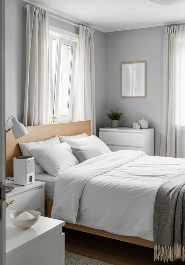 Control humidity to keep bedroom cool – important summer hack