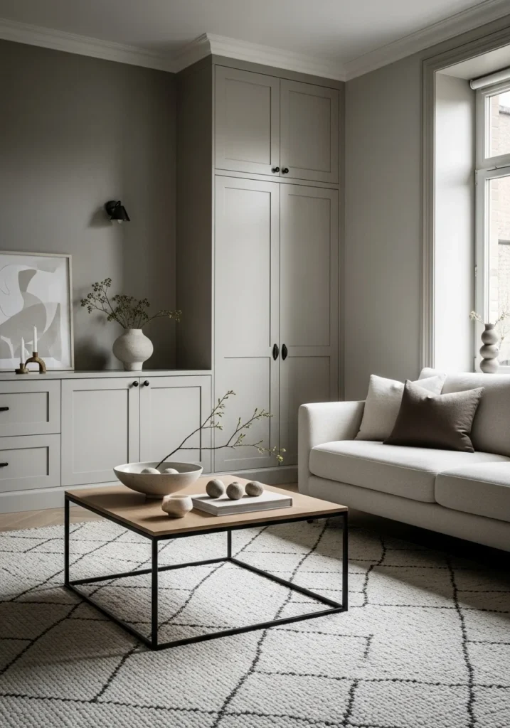 Matte finishes in quiet luxury home – soft and expensive look