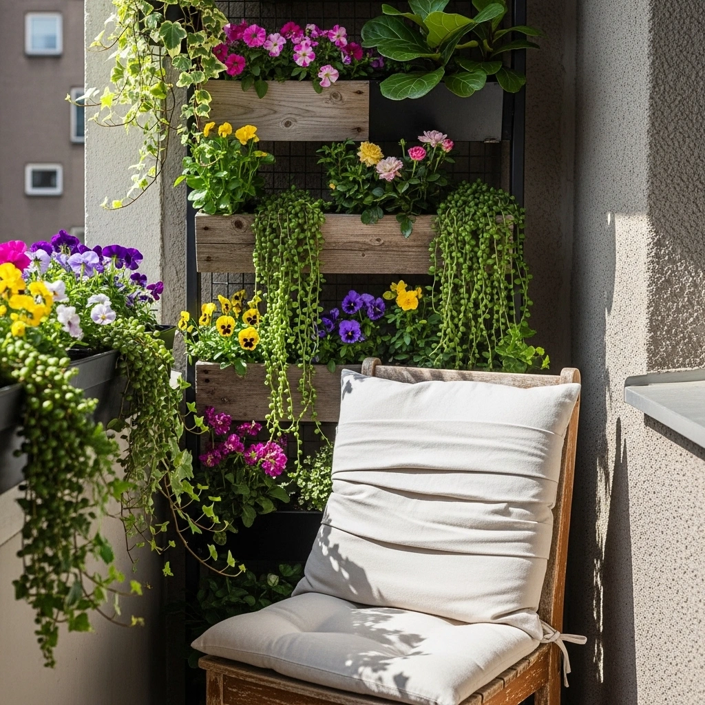 Vertical garden balcony ideas – smart small balcony garden ideas spring